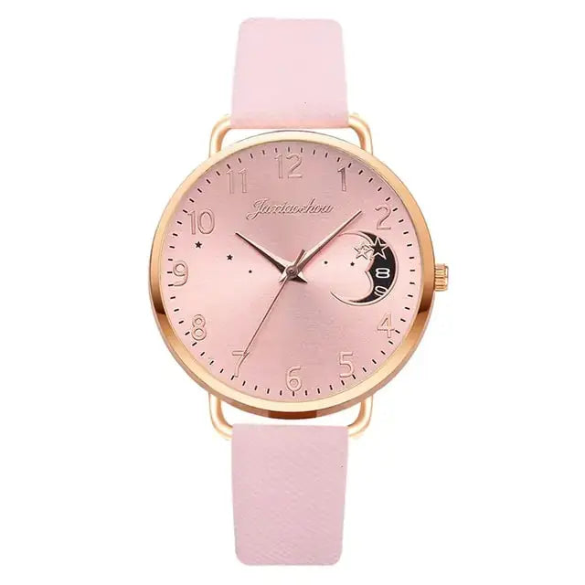 Moon Numbers Bracelet Watches Set GLR SHOPPING