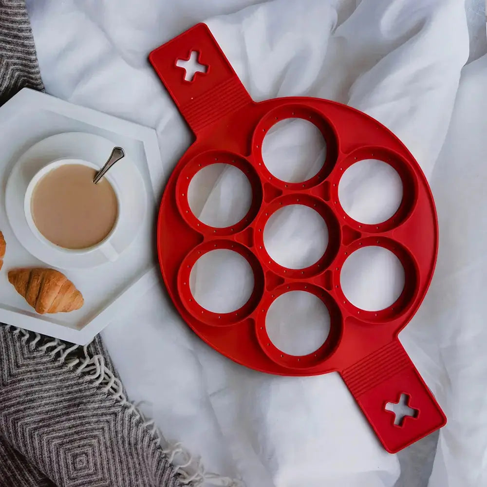 Pancake Maker With 7 Cavity Round GLR SHOPPING