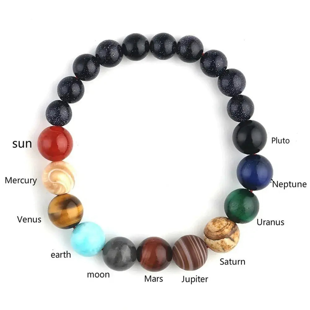 Eight Planets Natural Stone Bracelet GLR SHOPPING