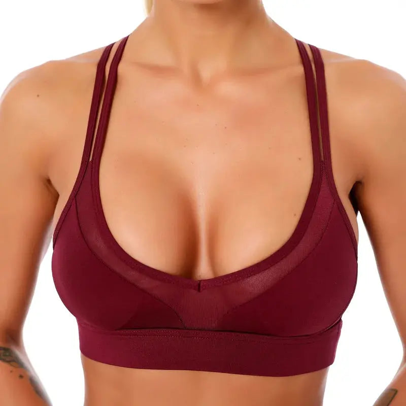 Sports Breathable Fitness Shockproof Bra GLR SHOPPING
