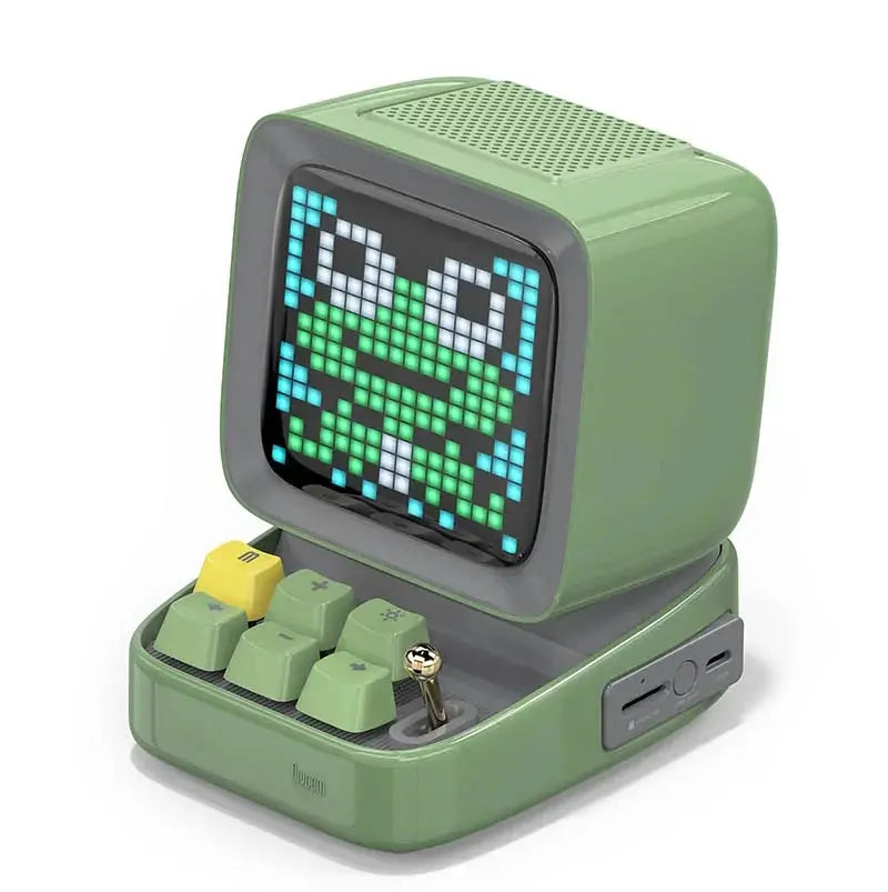 Retro Pixel Art Bluetooth Speaker and Alarm Clock GLR SHOPPING