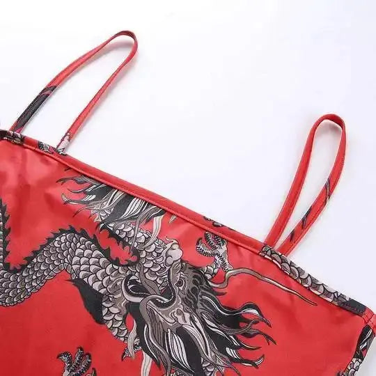 Another Lover Dragon Mini Dress GLR SHOPPING