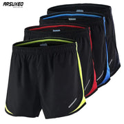 ARSUXEO Men's 2-in-1 Running Shorts: Sport Athletic Crossfit Fitness Gym Pants GLR SHOPPING