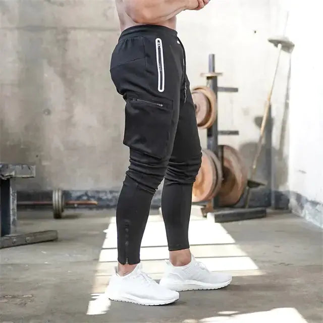Sports Pants Multi-pocket Zipper Men GLR SHOPPING