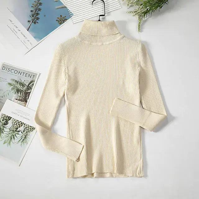 Turtleneck Women Sweaters GLR SHOPPING