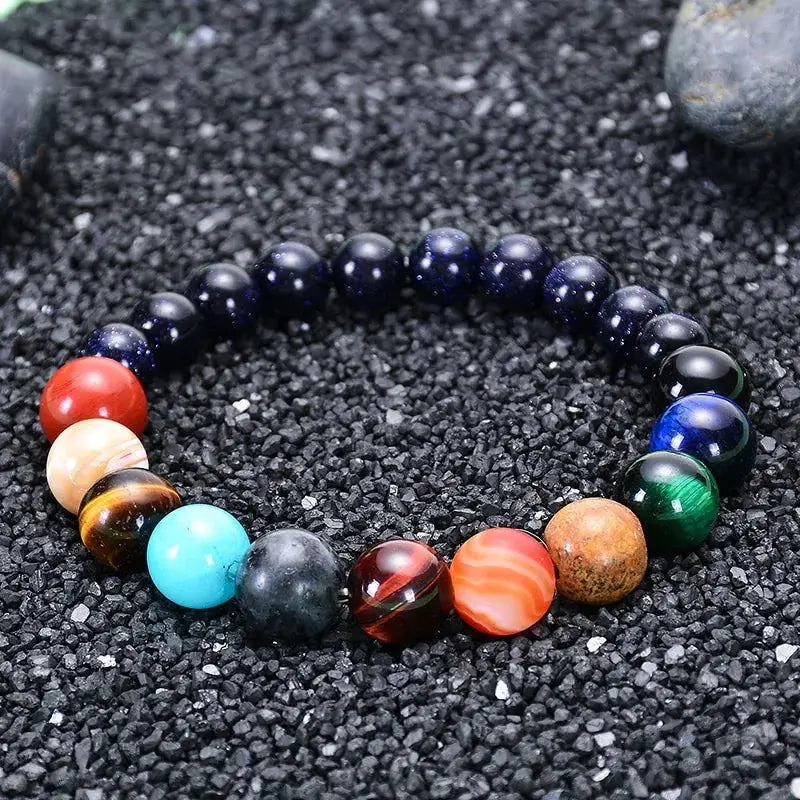 Eight Planets Natural Stone Bracelet GLR SHOPPING
