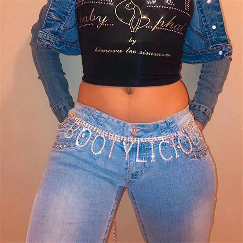 Women Streetwear Metal Belts GLR SHOPPING