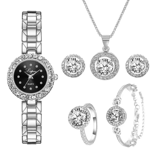 Crystal Watch Set - GLR SHOPPING
