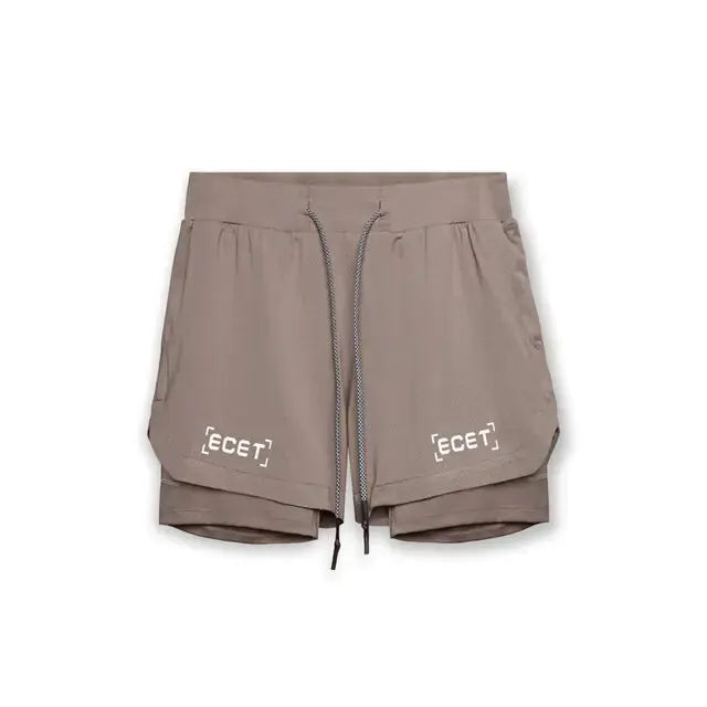 2 in 1 Double Layer Shorts GLR SHOPPING