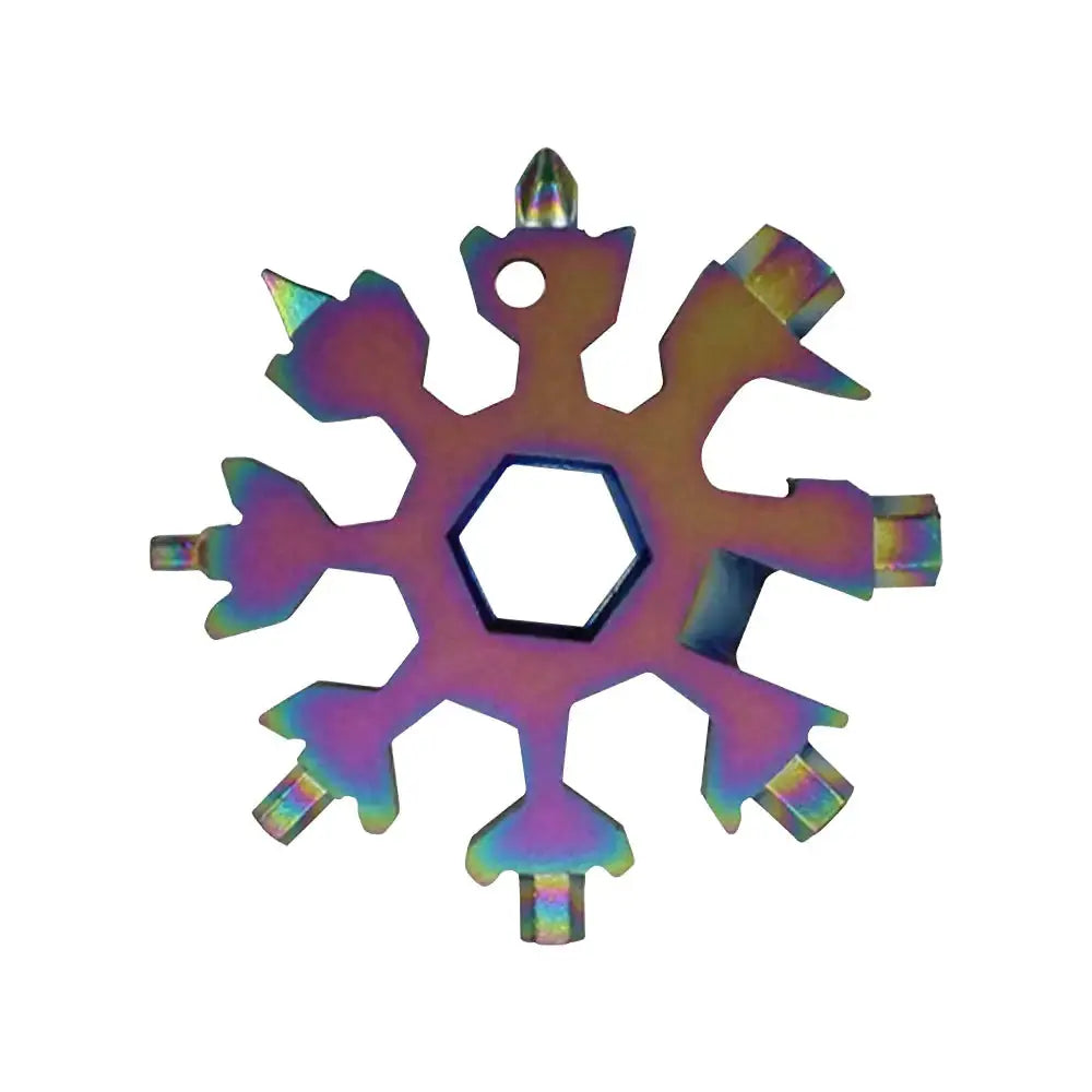 18 in 1 Portable Snowflake Multi Tool - GLR SHOPPING