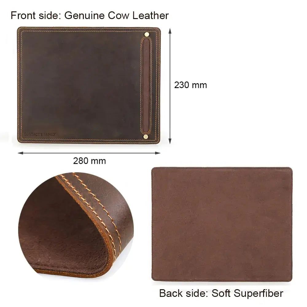 Genuine Leather Mouse Pad GLR SHOPPING