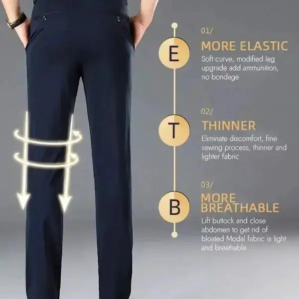 High Stretch Men's Classic Pants GLR SHOPPING