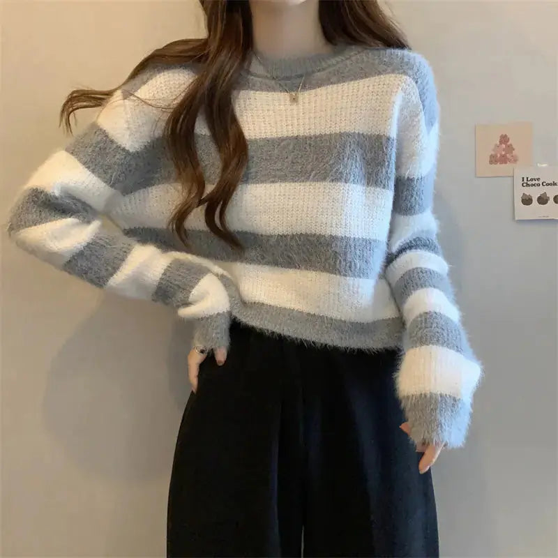 Cozy Chic Knitted Sweater - GLR SHOPPING