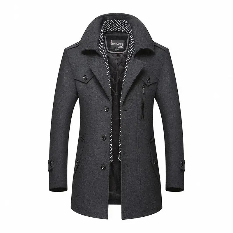 Men's Dust Long Trench Coats GLR SHOPPING