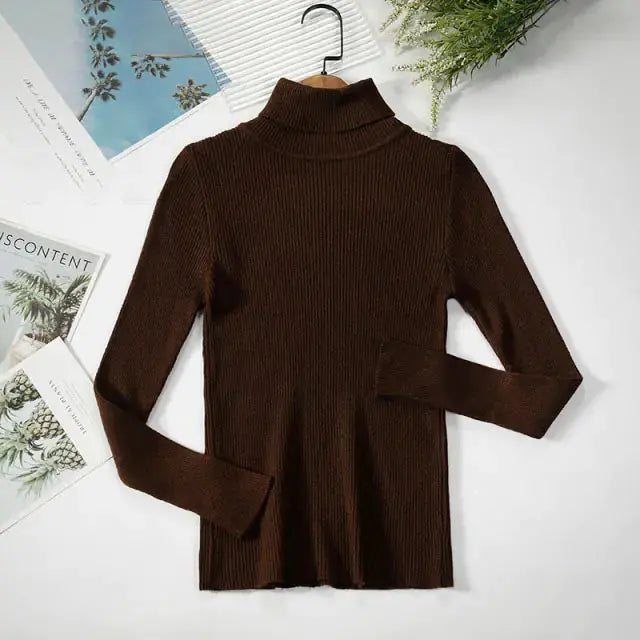Turtleneck Women Sweaters GLR SHOPPING
