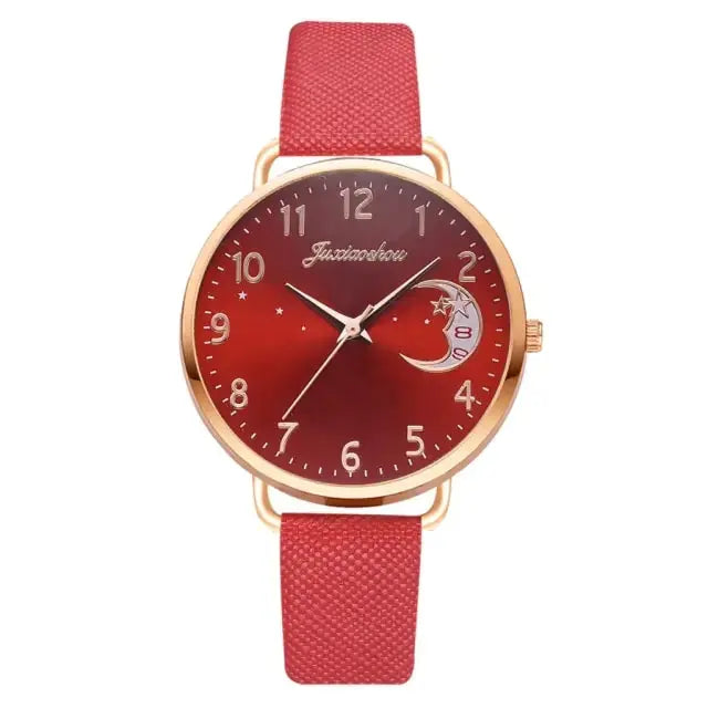 Moon Numbers Bracelet Watches Set GLR SHOPPING