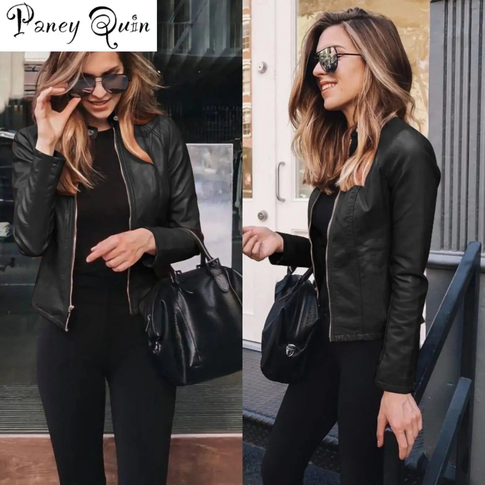 Faux Leather PU Jacket GLR SHOPPING