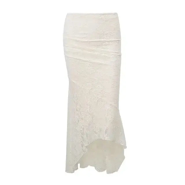 Aesthetic Square-Neck Bandage Backless Tank Top With Lace GLR SHOPPING