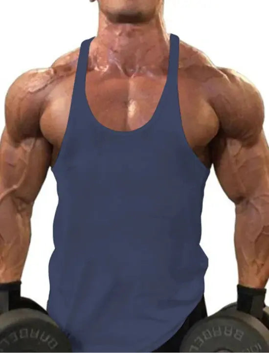 Men's Athletic Printed Gym Workout Bodybuilding Tank Tops GLR SHOPPING