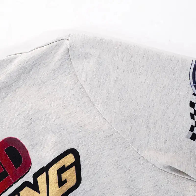 Speed Racing Cropped Knit Turtleneck Top GLR SHOPPING