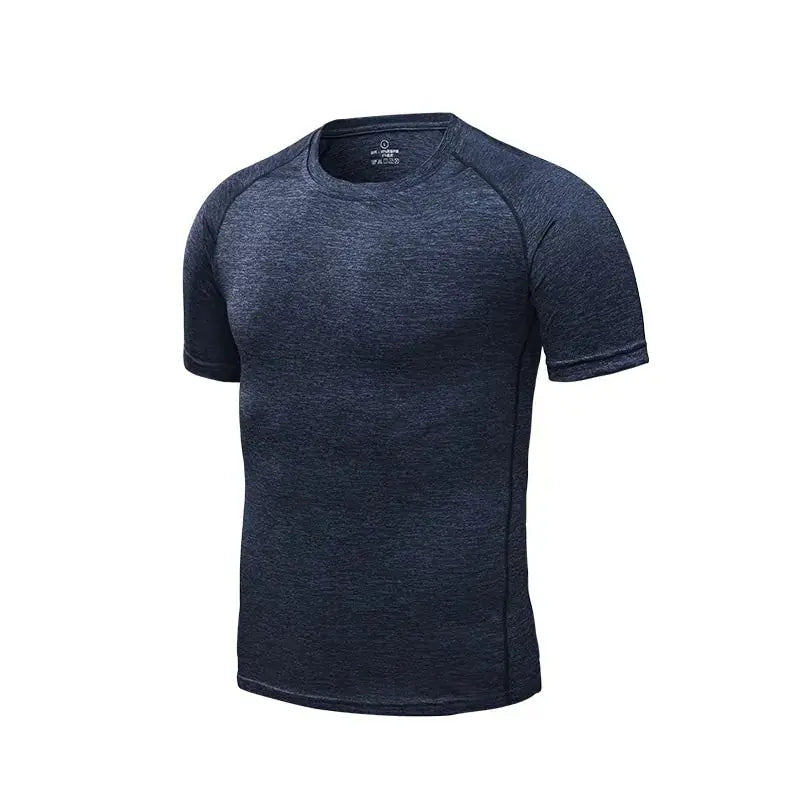 Men's Quick Dry Compression Running T-Shirts: Fitness & Soccer Sportswear GLR SHOPPING