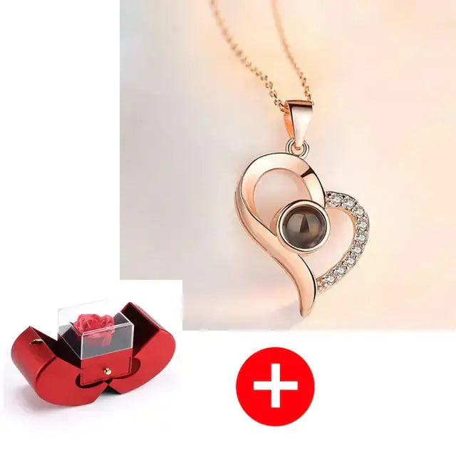 Eternal Flower Apple Jewelry Box GLR SHOPPING