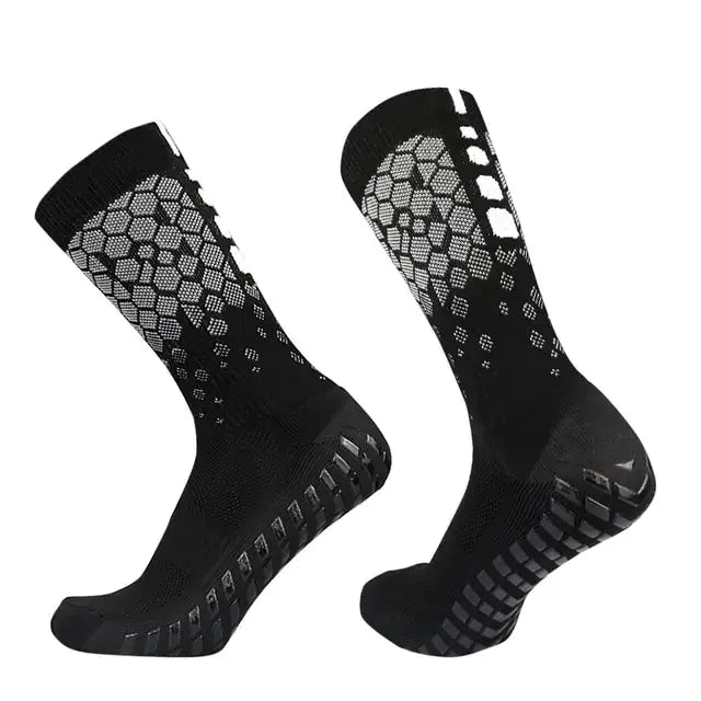 2022 New Men Women Football Socks Honeycomb Graphics GLR SHOPPING