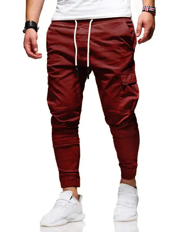 Men Autumn Thin Cotton Casual Pants GLR SHOPPING