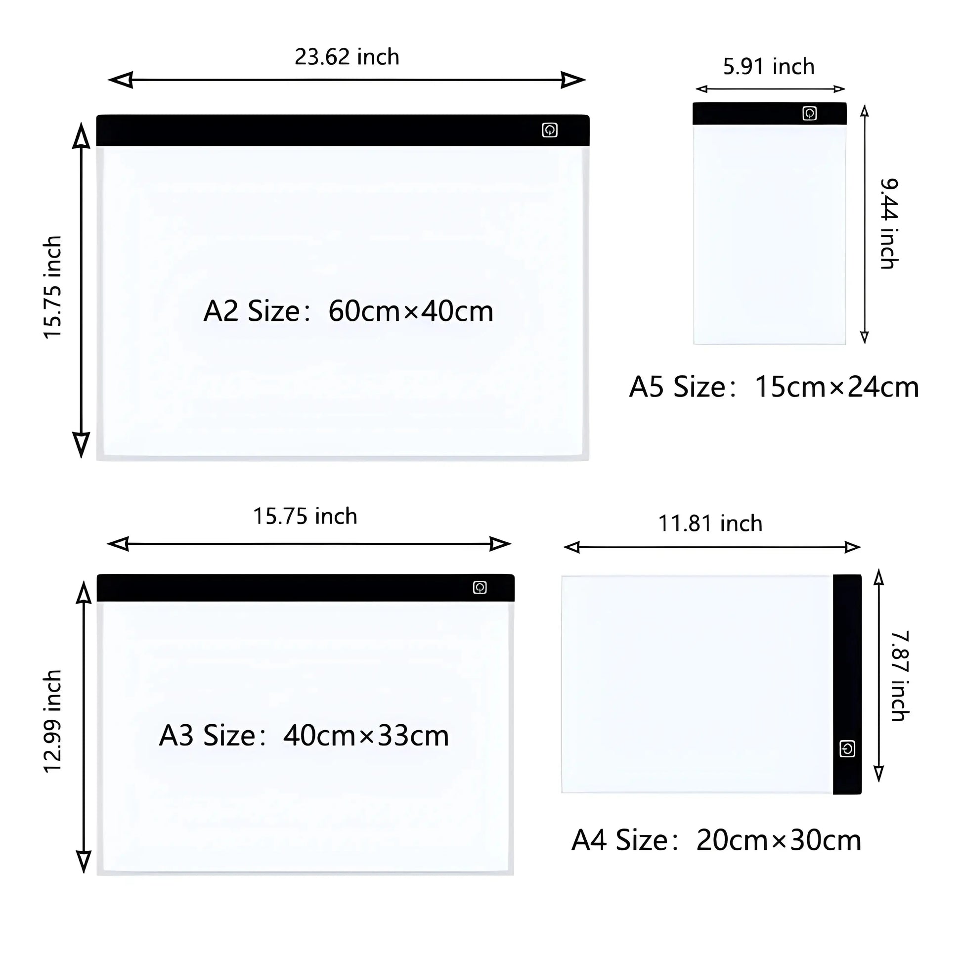 Dimmable LED Drawing Pad: Creative Kids' Gift GLR SHOPPING