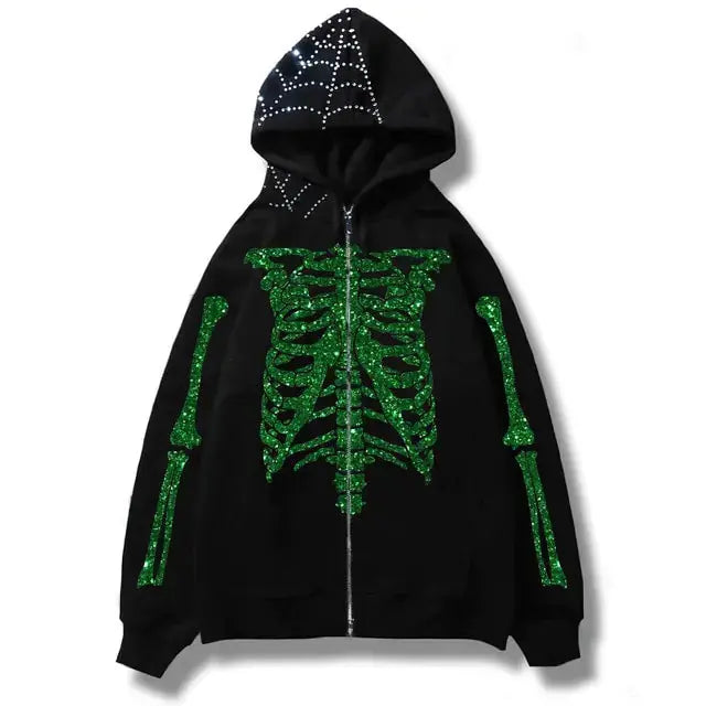 Men's Streetwear Skull Hoodies GLR SHOPPING
