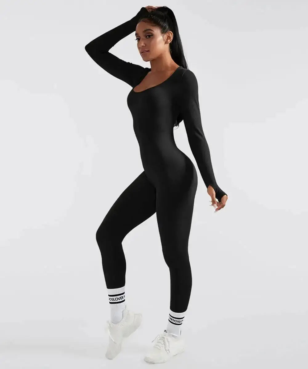 Long Sleeve Jumpsuit GLR SHOPPING