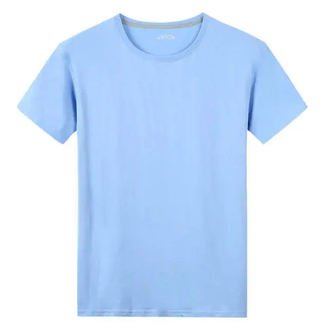 Plain Colored Short Sleeve Tees GLR SHOPPING