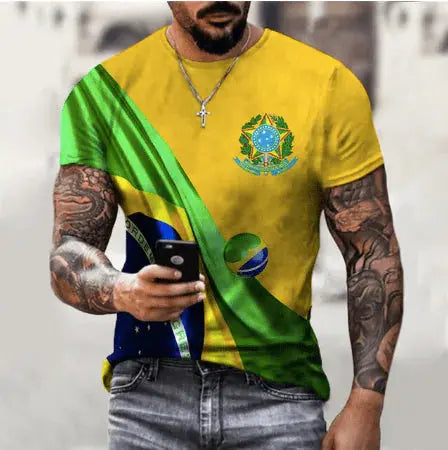 Summer Brazil Men's Shirt GLR SHOPPING