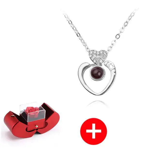 Eternal Flower Apple Jewelry Box GLR SHOPPING