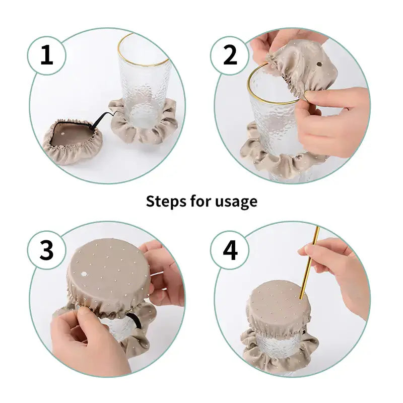 Glass Cover Scrunchie GLR SHOPPING