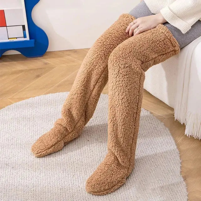 Winter Thigh High Socks - GLR SHOPPING
