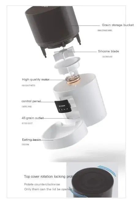 Smart Cat Feeding Station with HD Camera GLR SHOPPING