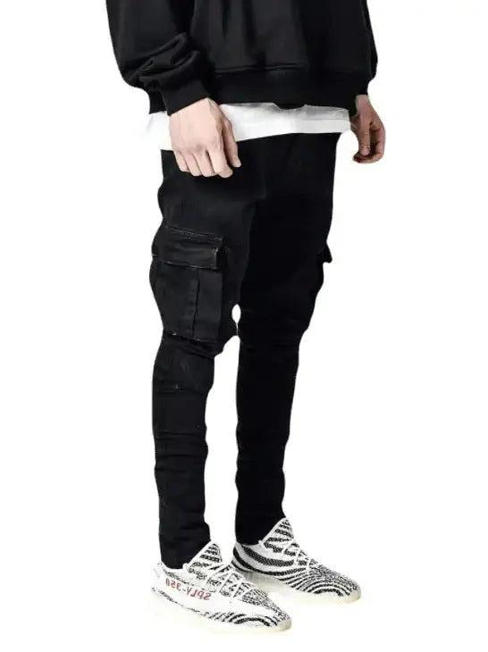 Men's Side Pockets Skinny Jeans GLR SHOPPING