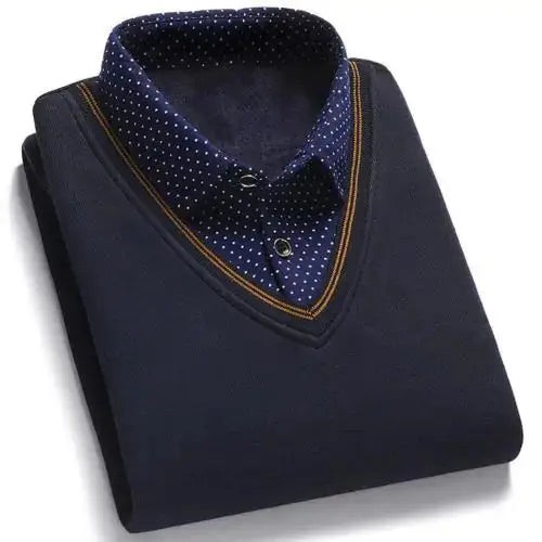 Thicken Knitted Male Base Sweater GLR SHOPPING