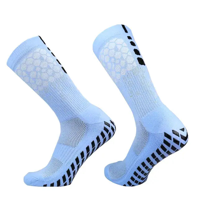 2022 New Men Women Football Socks Honeycomb Graphics GLR SHOPPING