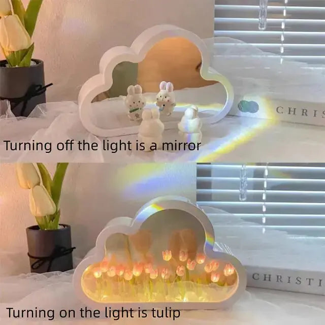Cloud Tulip LED Night Light GLR SHOPPING