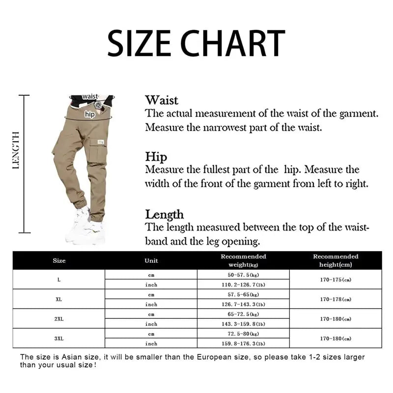 Thick Warm Fleece Cargo Pants GLR SHOPPING