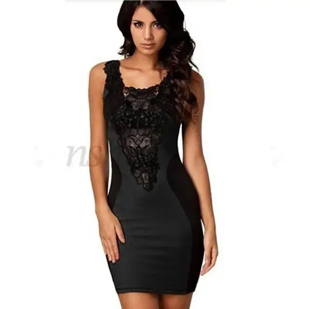 Gothic Embroidered Sleeveless Dress GLR SHOPPING