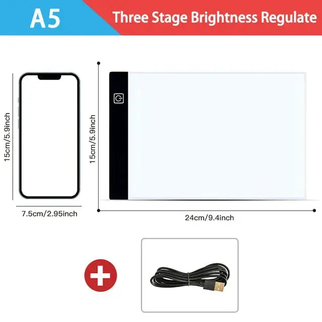 Dimmable LED Drawing Pad: Creative Kids' Gift GLR SHOPPING
