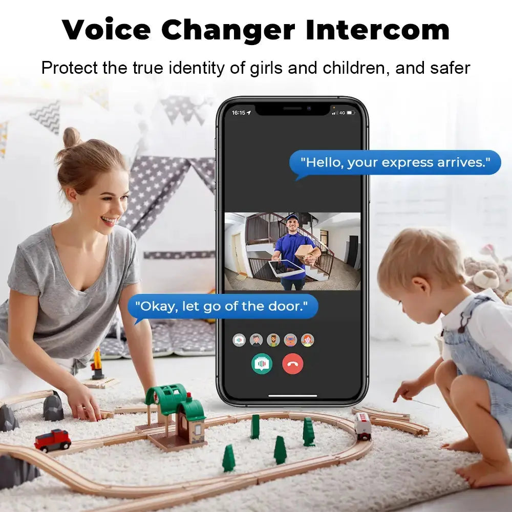 Wi-Fi Video Doorbell GLR SHOPPING