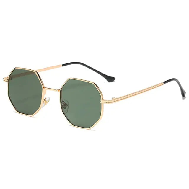 Vintage Luxury Square Sunglasses Polygon GLR SHOPPING