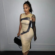 Sleeveless Midi Dress GLR SHOPPING