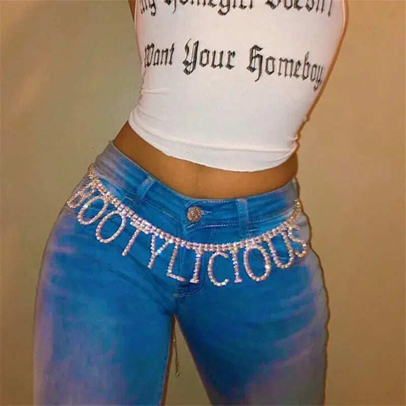 Women Streetwear Metal Belts GLR SHOPPING