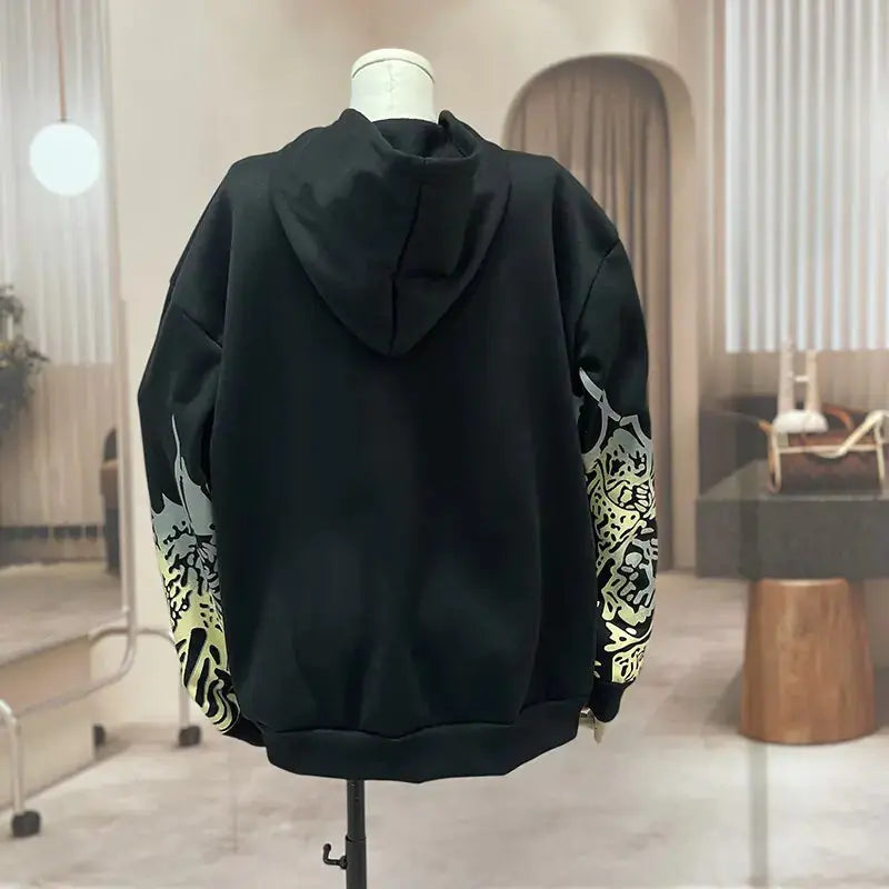 Streetwear Skull Print Hoodies GLR SHOPPING