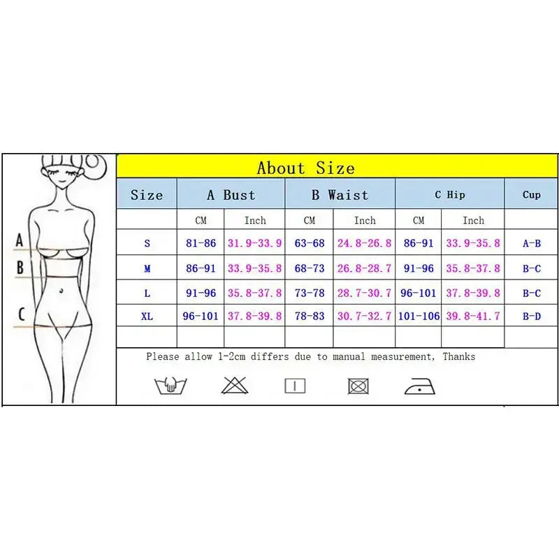 Stylish Push Up Bikini Set GLR SHOPPING
